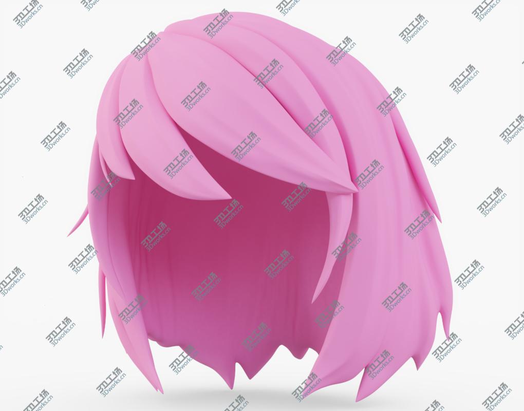 images/goods_img/20210319/Anime Hair Collection 3D model/2.jpg